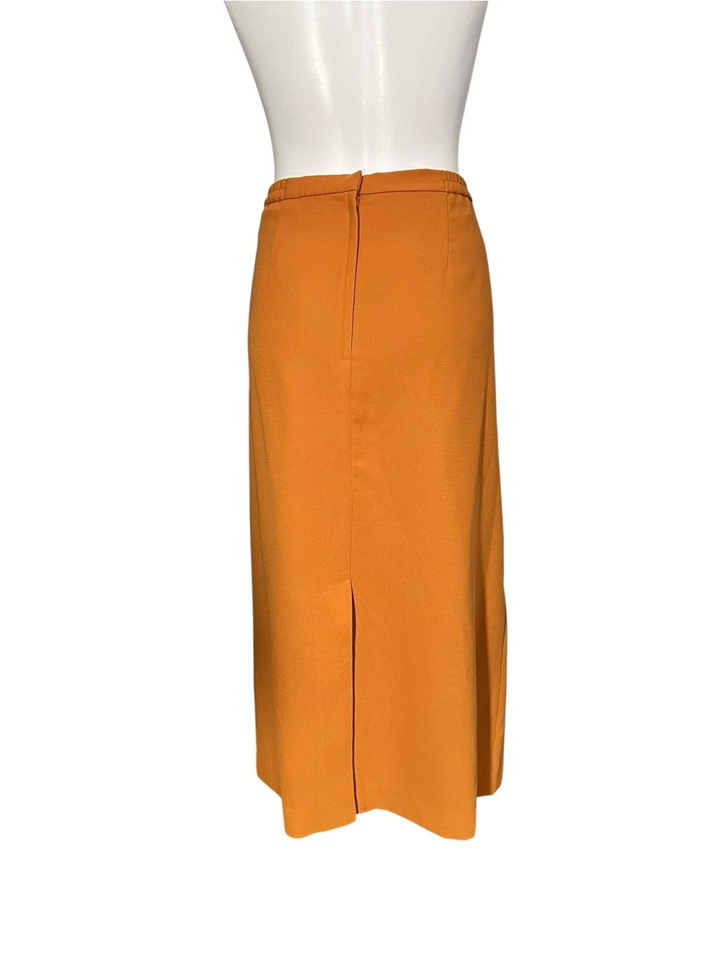 Jessica London Skirt Suit plus 18 Orange Two-Piece midi length office church - Picture 5 of 9